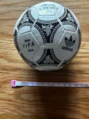 1990 FIFA World Cup Italy Tournament ADIDAS ETRUSCO LIBERO No. 5 ball Used Japan - Picture 6 of 7