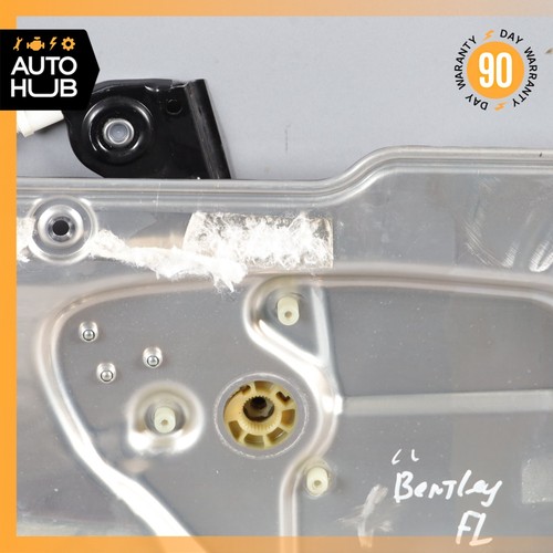 06-13 Bentley Continental Flying Spur Front Left Door Window Regulator OEM 80k - Picture 6 of 21