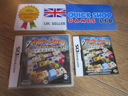 Mah Jong Quest Expeditions Nintendo DS uk tracked delivery - Picture 1 of 4