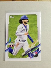 2021 Topps Opening Day Bo Bichette base #72 Toronto Blue Jays hot 🔥