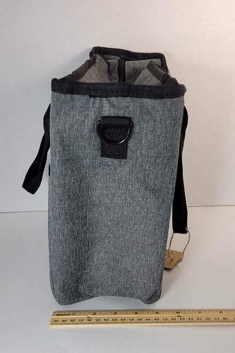 Insulated Lunch Box w/Strap Gray Medium NWT by RAVUO - Picture 7 of 10