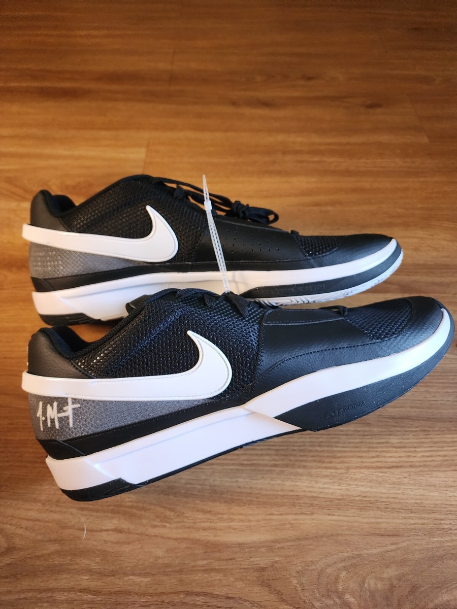 NEW Ja 1 TB Men's Size 17 Black/White-Black FV1303-001 TEAM