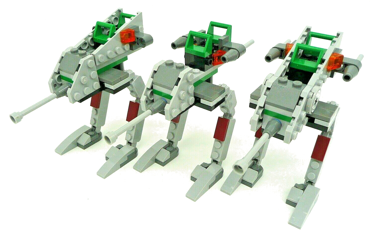 Parts Pieces Lot LEGO Star Wars x3 Clone Walker Battle Pack 8014