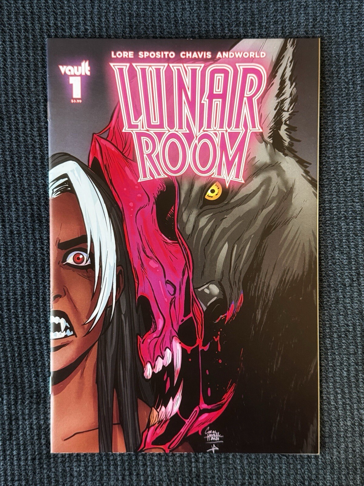 Lunar Room #1 Vault Comics NM Gem Simmonds Variant