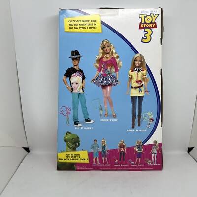 Disney Pixar Toy Story 3 Barbie Loves Ken Barbie Doll Mattel NIB