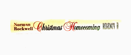 Christmas Homecoming Norman Rockwell Music Album (Cassette, 1994) - Foto 2 di 7