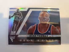 2020-21 Panini Flux Flow Motion Silver Prizm #17 Isiah Thomas - NM-MT