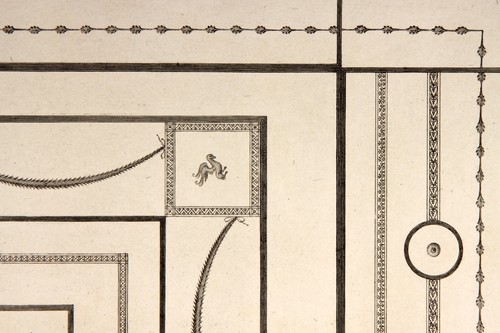 Antica Pompei Pompeii Pompeji 1796 Fresken Frescos Interior Design Wandmalerei - Picture 5 of 5