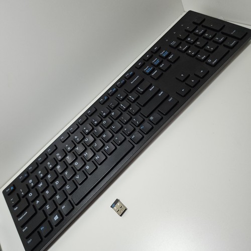 Dell WK636P Wireless Extended Black Mechanical KeyboardUSB Dongle