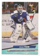 GRANT FUHR 1992-93 FLEER ULTRA CARD MINT CONDITION