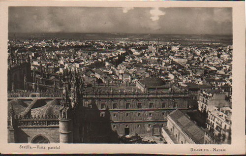 POSTAL DE SEVILLA VISTA PARCIAL AEREA POSTCARD POSTKARTE CC02762 - 第 1/1 張圖片