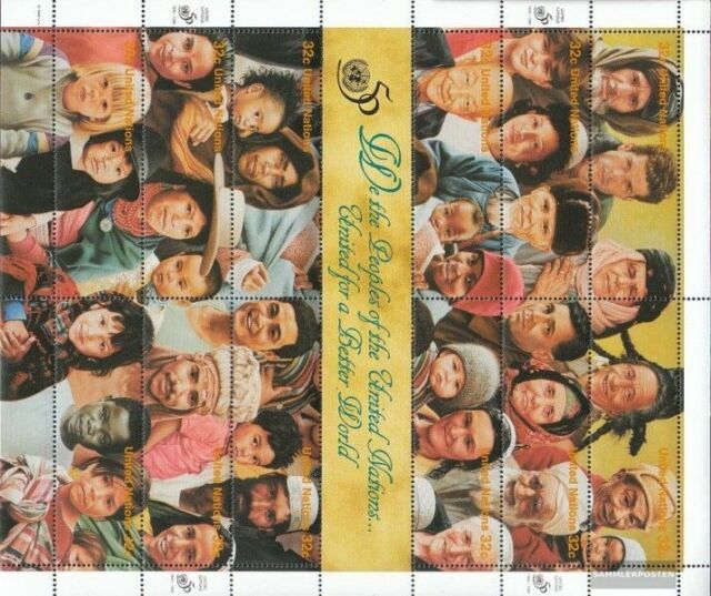 UN - New York 692-703 Sheetlet (complete issue) unmounted mint / never hinged 19 UN - New York 692-703 Sheetlet (complete issue) unmounted mint / never hinged 19