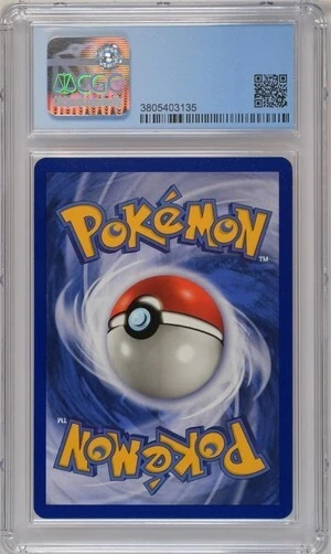 CGC 9.5 GEM MINT 10 Moltres Non-Holo 1st Edition Fossil #27/62 Pokemon 1999 - Image 2 of 2