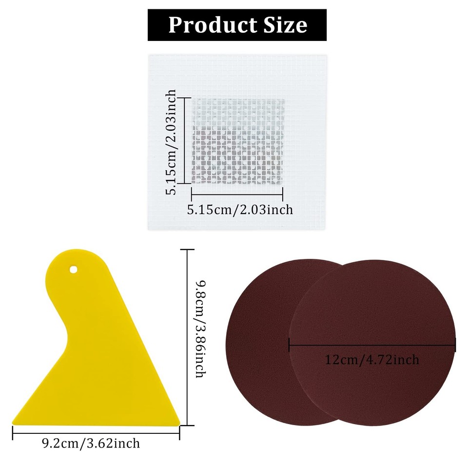 13 Pack Drywall Repair Kit, 2 Inch Drywall Repair Kit Dry Wall Patch