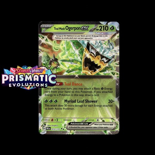 Pokemon Prismatic Evolutions: Choose Your Card! Reverse Holo/Holo EX Full Art NM - Picture 14 of 173