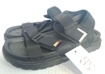 Coco Beau Women's Shoe Size 6 Black Sandal