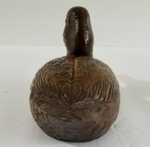 Wood Duck Hand Carved Mallard Duck Figurine 9.5" - Picture 7 of 12