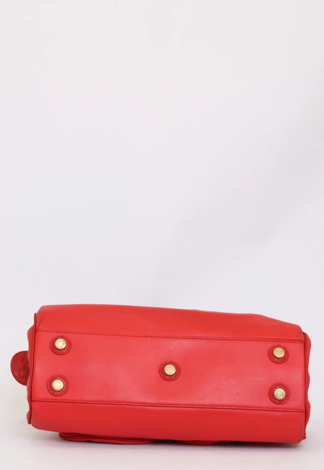 Bolso diario Dior My Dior de cuero rojo Foto 3 de 4