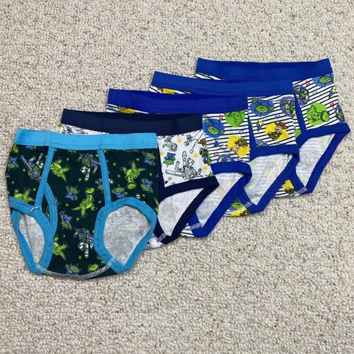 Disney Boys Briefs size 6 Multicolor Toy Story Super Soft 100% Cotton 6 Pack - Picture 12 of 22