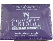 Rubber Stampede Washables Ink Pad Purple Sealed Easy Clean Up 52150 Sealed New