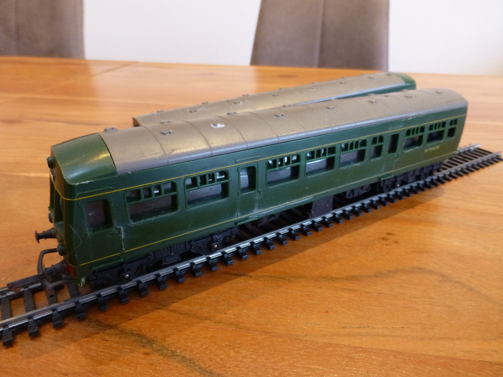 Triang R157/158 Diesel DMU Power and Dummy Car Spares Repair 00 Gauge ...