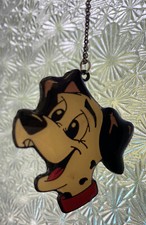 Vintage Disney Cute 101 Dalmatians Pongo Head Neckace Dog