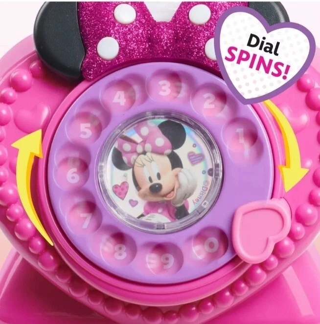 迪士尼青少年米妮老鼠戒指我旋转手机全新演示模型无盒 — 第 4/4 张图片