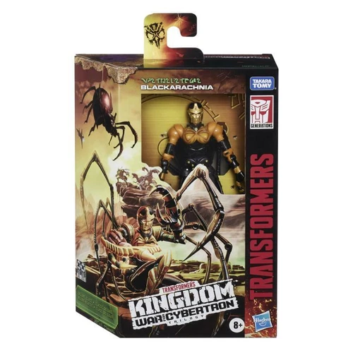 Transformers Generations War For Cybertron Kingdom Deluxe Blackarachnia WFC-K5