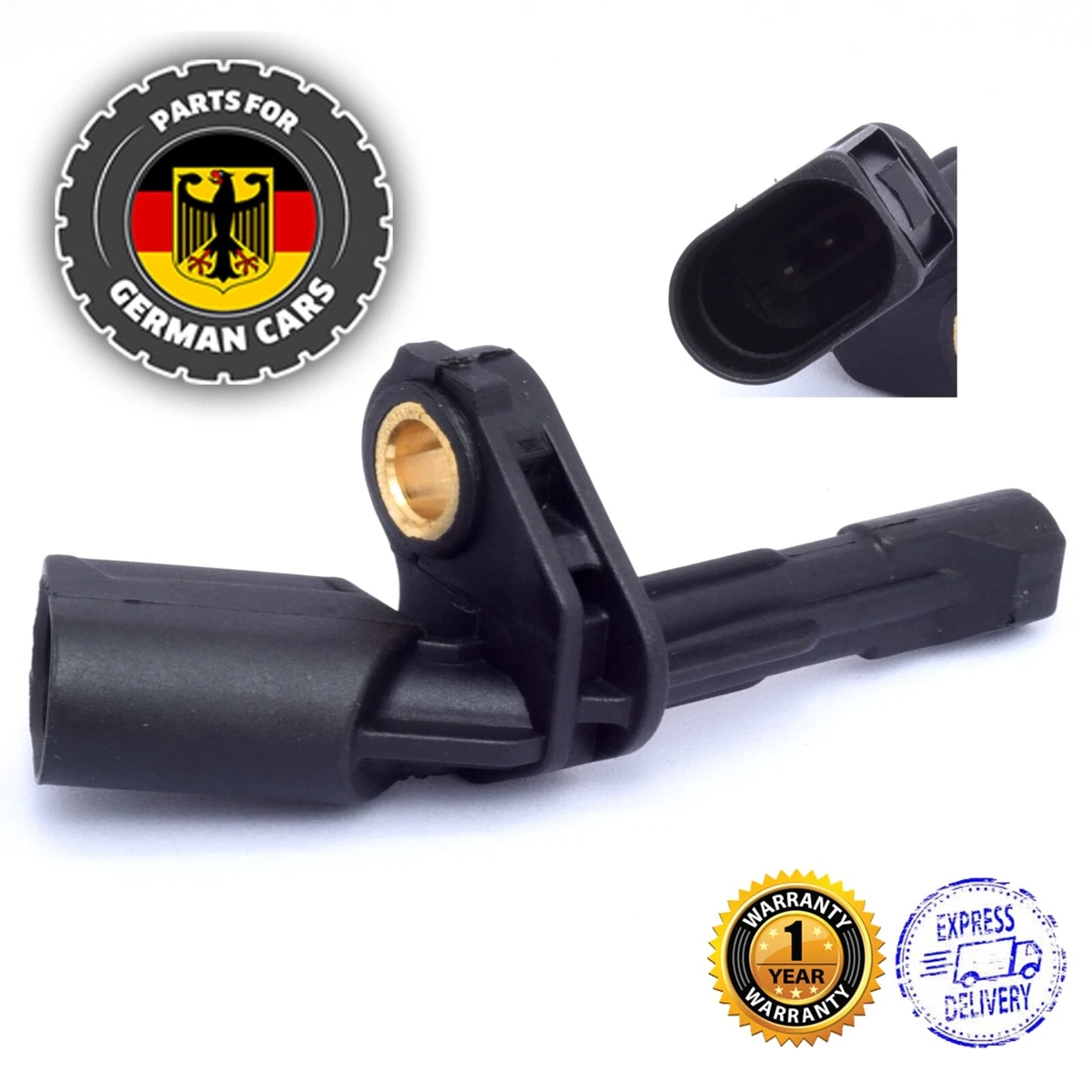 VW Touran 03 15 ABS Wheel Speed Sensor REAR RIGHT 1K0927808