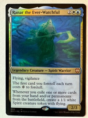 Ranar the Ever-Watchful Foil 002 Kaldheim Commander MTG NM | eBay