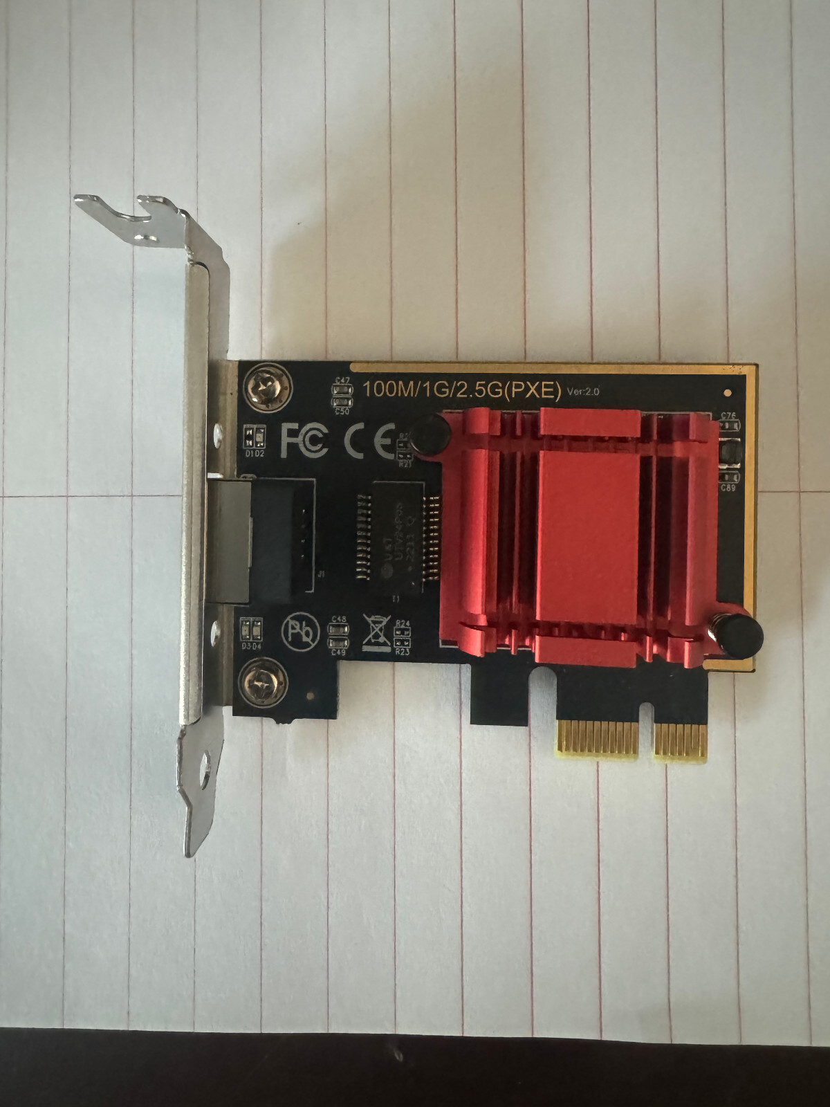 NICGIGA 2.5 Gigabit Ethernet Interface Adapter (2) each