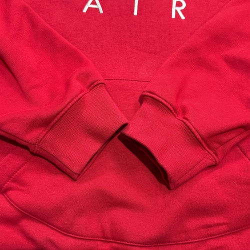 Nike Air roter Pullover Hoodie XXL mit Kängurutasche & Kordelzug Kapuze - Bild 8 von 8