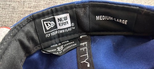 Gorra New Era 9Fifty Hardwood Classics NEW YORK KNICKS NBA Baloncesto Azul Naranja - Imagen 5 de 7