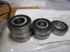 20mm Bore x 47mm OD 14.0mm W Single Row Deep Groove Radial Ball Bearing QTY 6