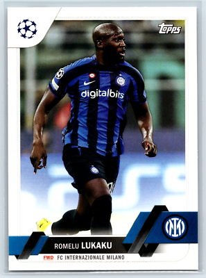 インテル・ミラノ ルカク 2023 CL決勝モデル Romelu Lukaku 2023 Topps UEFA Club Competitions #96 Inter Milan | eBay