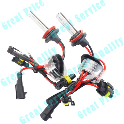 Pair Xenon Bulbs HID Replacement Light 9006 9005 H1 H7 H4 H8 H11 HB3 6000K White - Picture 4 of 18