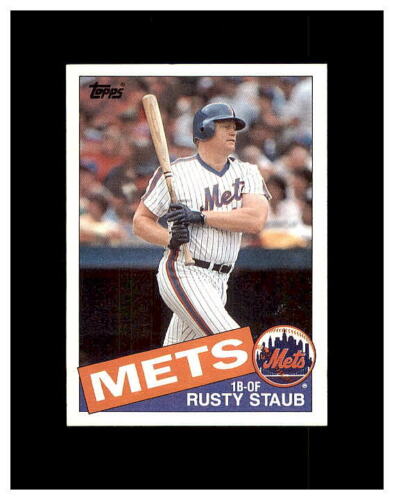 1985 TOPPS BASEBALL YOU PICK #1-199 SEE SCANS OF EVERY CARD SET BREAK NEW LIST - Picture 378 of 397