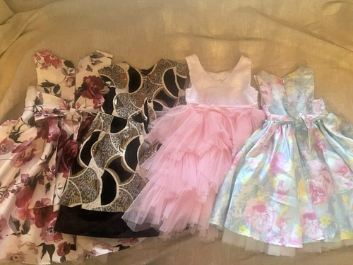 Lot of 4 Girls Formal Dresses Size 5 Couture Princess, Pippa&Julie - Picture 2 of 6