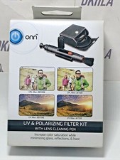 Onn US & Polarizing Filter Kiet w/Lens Cleaning Pen 52 mm to 58 mm adapter ring