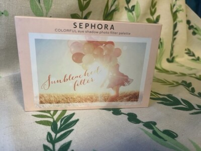 Sephora Colorful Eye Shadow photo Filter Palette - Sunbleached Filter NIB