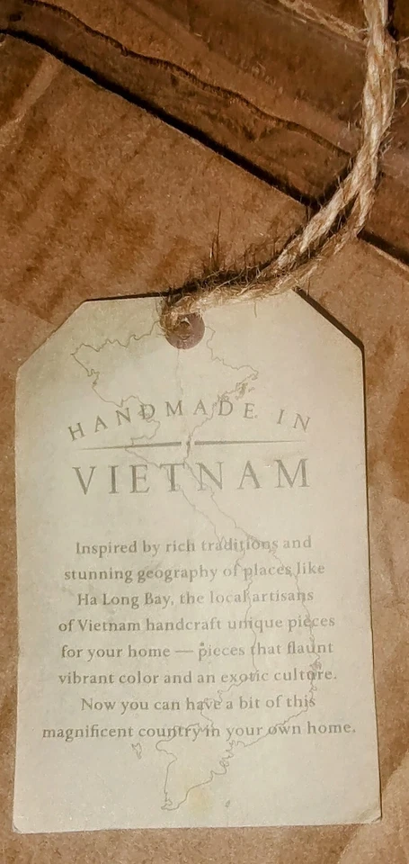 3 Artisan Resin And Galvanized Metal Planters (Handmade In Vietnam) - Image 2 of 4