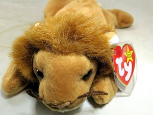 beanie baby roary the lion
