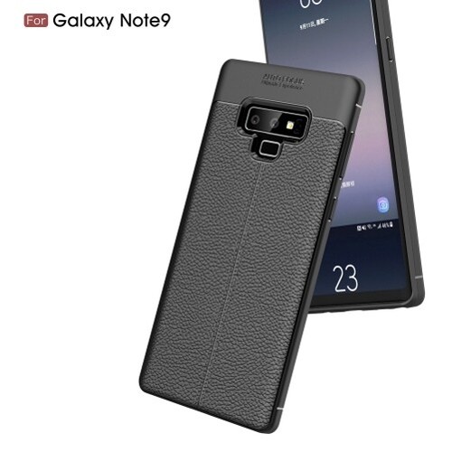 Para Samsung Galaxy Note 9 - Funda de Cuero PU Slim Fit Cubierta Reforzada Parachoques - Imagen 5 de 8