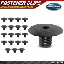 20x 25mm Cowl Screen Retainer Fasteners for Dodge Durango Ram Dakota 6506306AA
