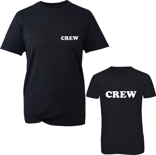 CREW T-Shirt Staff Members Office Teamwork Management Work Wear Unisex Tee Top - 第 1/2 張圖片