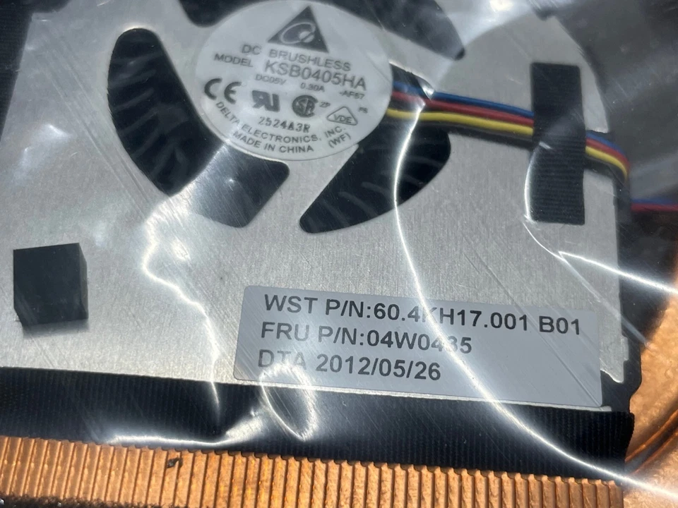 New CPU Fan Heatsink for IBM Lenovo ThinkPad X220 X220IT X220I X230 04W0435 - Image 3 of 4