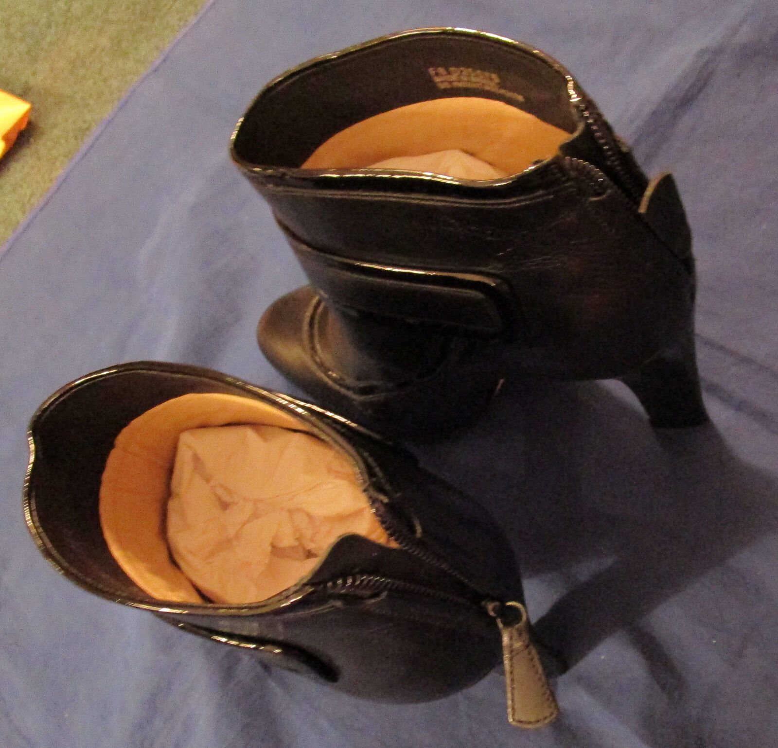 COLE HAAN WOMAN'S BOOTIES BOOTIES BOOTIES TO THE ANKLE---EXCELLENT CONDITION---SIZE 8.5--- BLACK a8c603 COLE HAAN WOMAN'S BOOTIES BOOTIES BOOTIES TO THE ANKLE---EXCELLENT CONDITION---SIZE 8.5--- BLACK a8c603