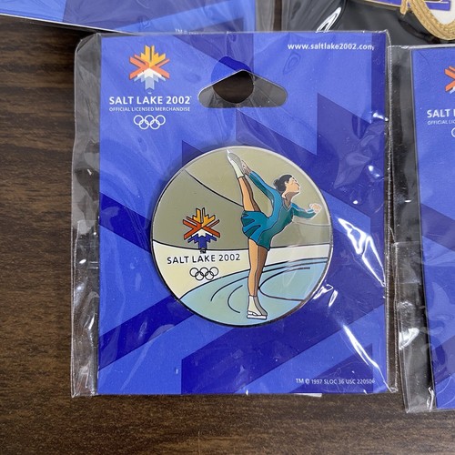 NIP VTG Salt Lake 2002 Winter Olympic pins Lot Of 13 Aminco - Picture 2 of 18