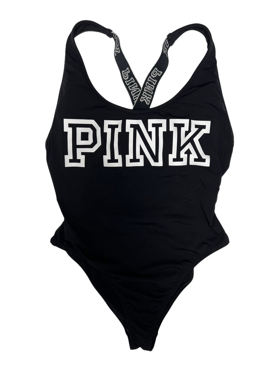 Victoria's Secret ワンピース水着 ブラック Medium Victoria's Secret Essential Wicked One-Piece Swimsuit
