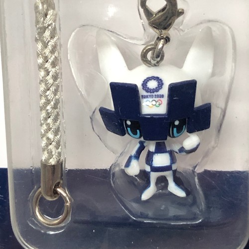 Figurina mascotte Strap Go Power Miraitowa Olimpiadi Tokyo 2020 mai mollare F5 - Foto 4 di 10